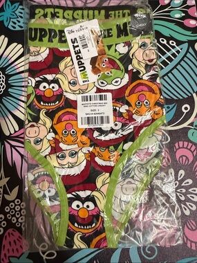 torrid Muppets Christmas Multi-Color Cheeky Panty